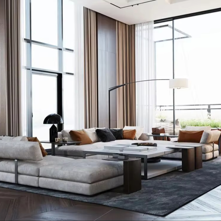 Interior Design Layout - Sanhai Süper Lüks Konak İç Tasarım
