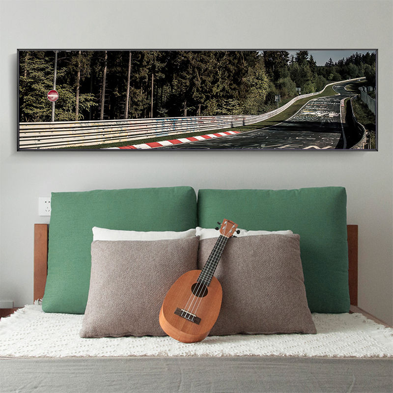 Interior Design Sketch - Nurburgring ralli yol spor araba parça