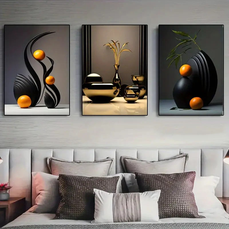 3 adet/takım soyut tuval baskı - Interior Design Sketch incelemesi ve fiyatı