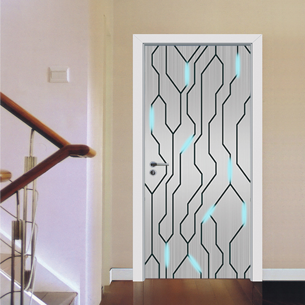 Modern Kapı Etiket Simüle Cam  - Interior Design Home incelemesi ve fiyatı