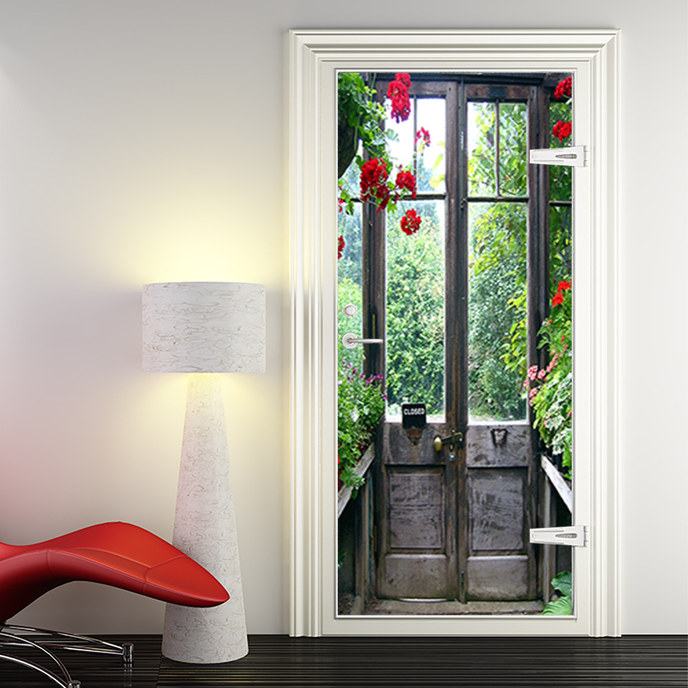 Modern Kapı Etiket Simüle Cam  - Interior Design Home incelemesi ve fiyatı
