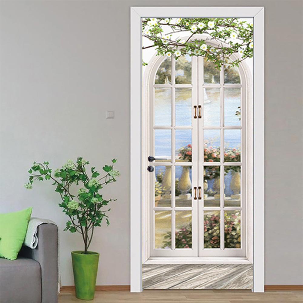 Modern Kapı Etiket Simüle Cam  - Interior Design Home incelemesi ve fiyatı