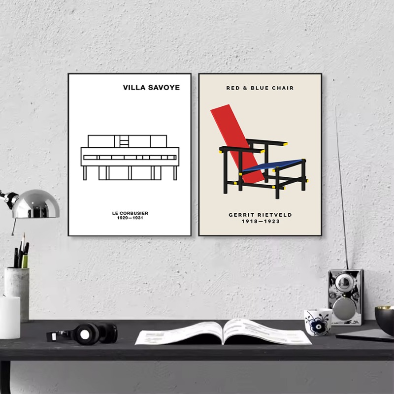 Klasik Farnsworth Evi Bauhaus  - Interior Design Layout incelemesi ve fiyatı