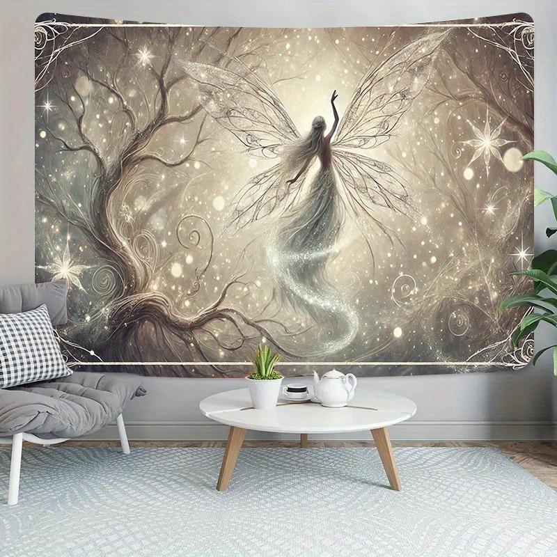 Fantezi Peri Ağacı Duvar Resmi - Interior Design With Wallpaper incelemesi ve fiyatı