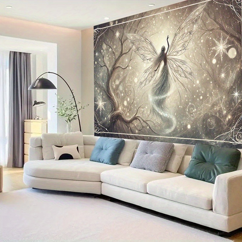 Fantezi Peri Ağacı Duvar Resmi - Interior Design With Wallpaper incelemesi ve fiyatı