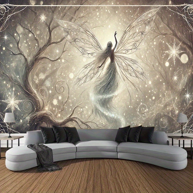 Fantezi Peri Ağacı Duvar Resmi - Interior Design With Wallpaper incelemesi ve fiyatı
