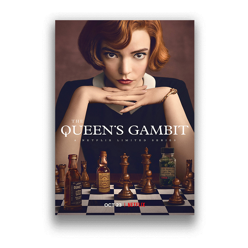 Queen's Gambit Beyaz Kaplamalı - Interior Design With Wallpaper incelemesi ve fiyatı