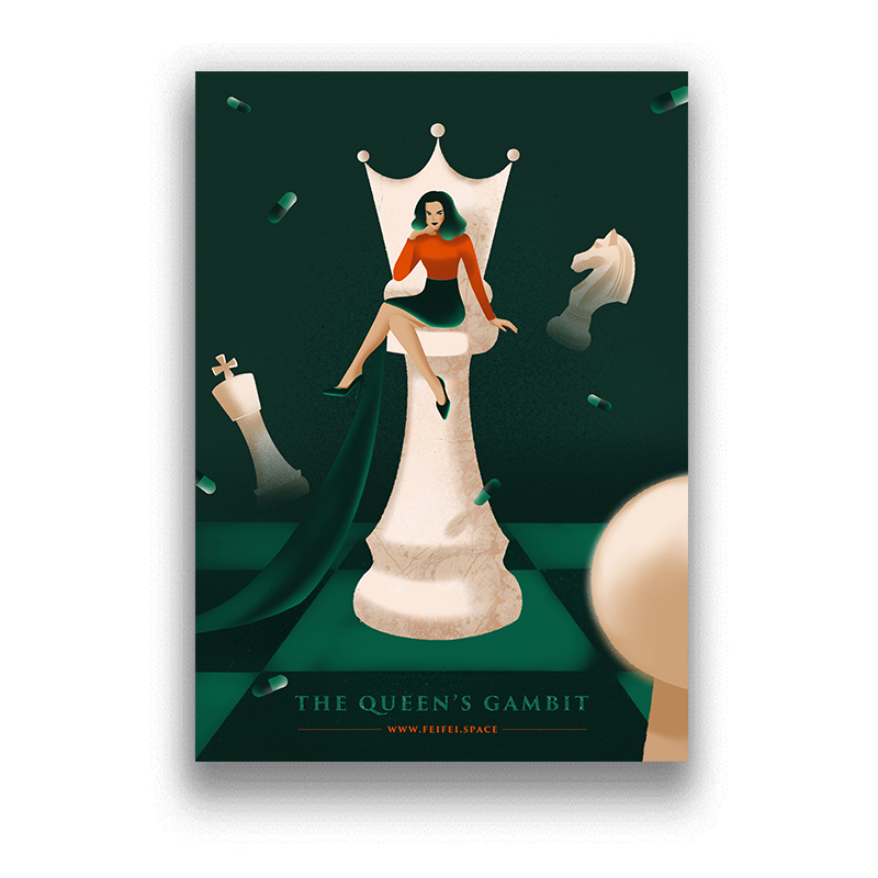 Queen's Gambit Beyaz Kaplamalı - Interior Design With Wallpaper incelemesi ve fiyatı