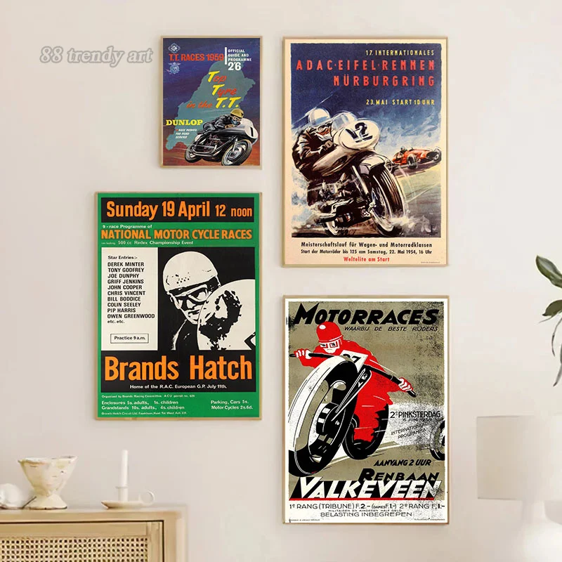 Vintage 24 Horas Motosiklet Ya - Interior Design Sketch incelemesi ve fiyatı
