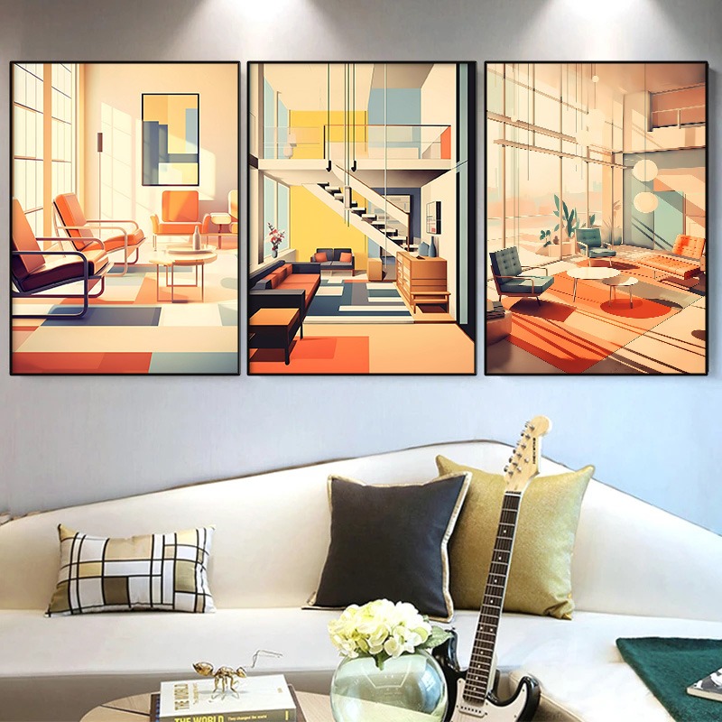 Çerçevesiz Vintage İç Mekan Mi - Interior Design Layout incelemesi ve fiyatı