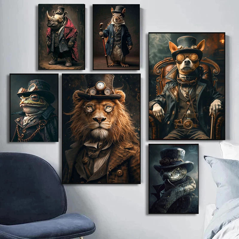 Serin Steampunk hayvanlar port - Interior Design Sketch incelemesi ve fiyatı