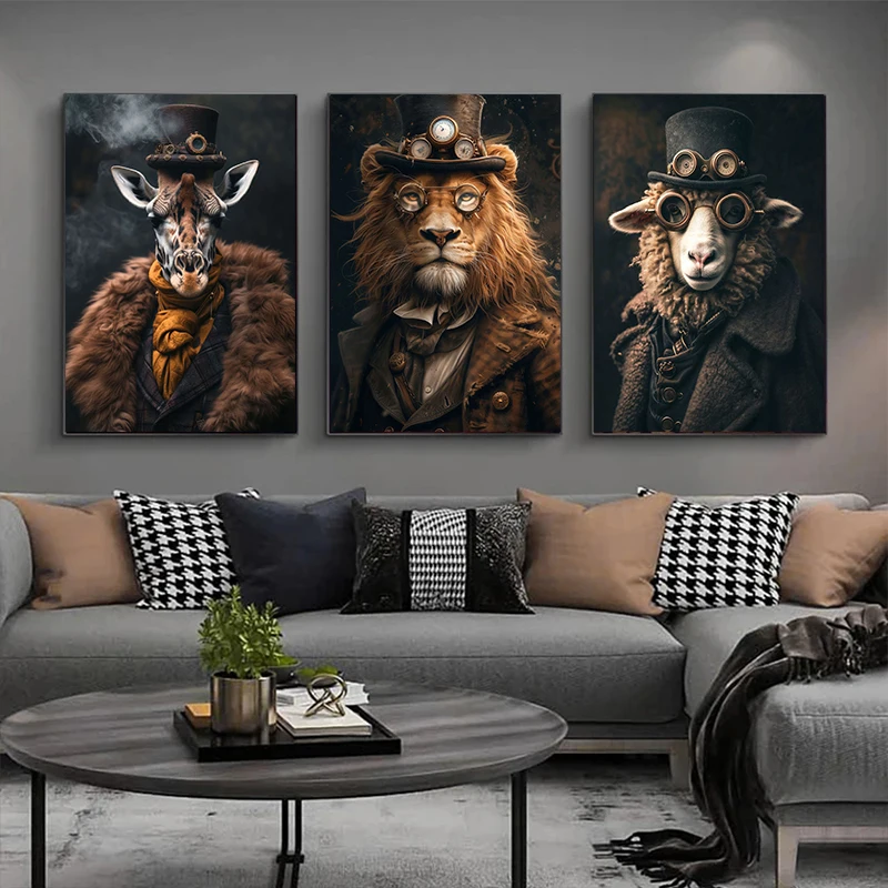 Serin Steampunk hayvanlar port - Interior Design Sketch incelemesi ve fiyatı