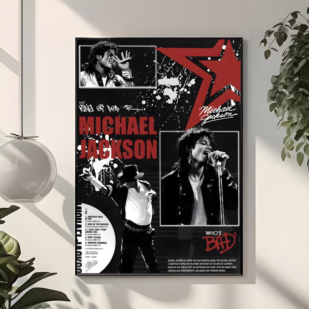Pop dansçısı M-Michael Jackson - Interior Design With Wallpaper incelemesi ve fiyatı