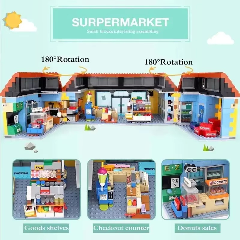 Yeni Hamburg Süpermarket 2026  - Interior Design Lego incelemesi ve fiyatı