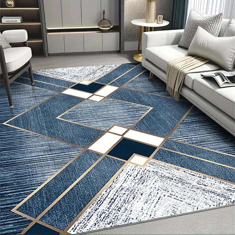 Çağdaş Renk Bloklu Zemin Matı  - Interior Design Deck incelemesi ve fiyatı