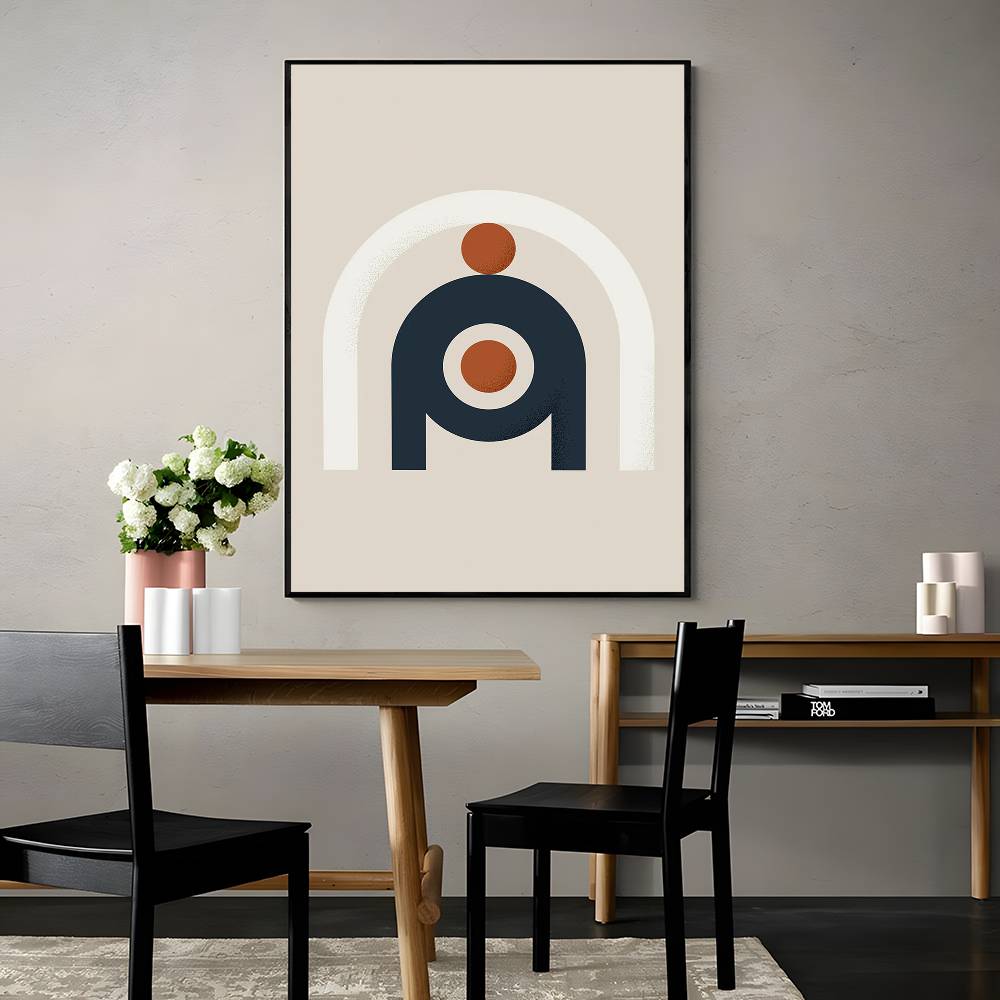 Sıcak Çizgi Renk Tasarım Poste - Interior Design With Wallpaper incelemesi ve fiyatı