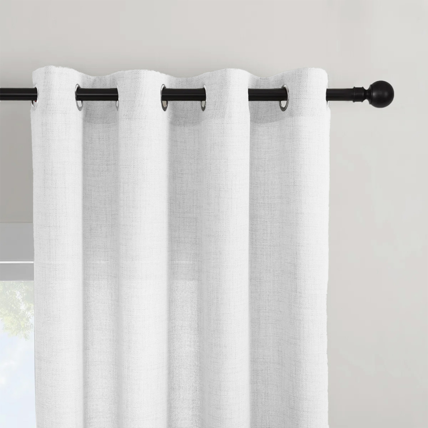 1 Parça, Düz Renkli Bohem Vint - Linen Curtain Eyelet incelemesi ve fiyatı
