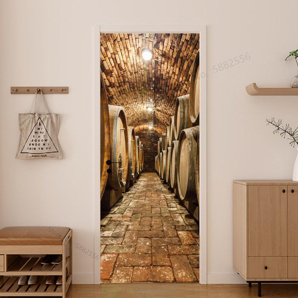 Taklit Ahşap Kapı Etiketi Retr - Interior Design Home incelemesi ve fiyatı