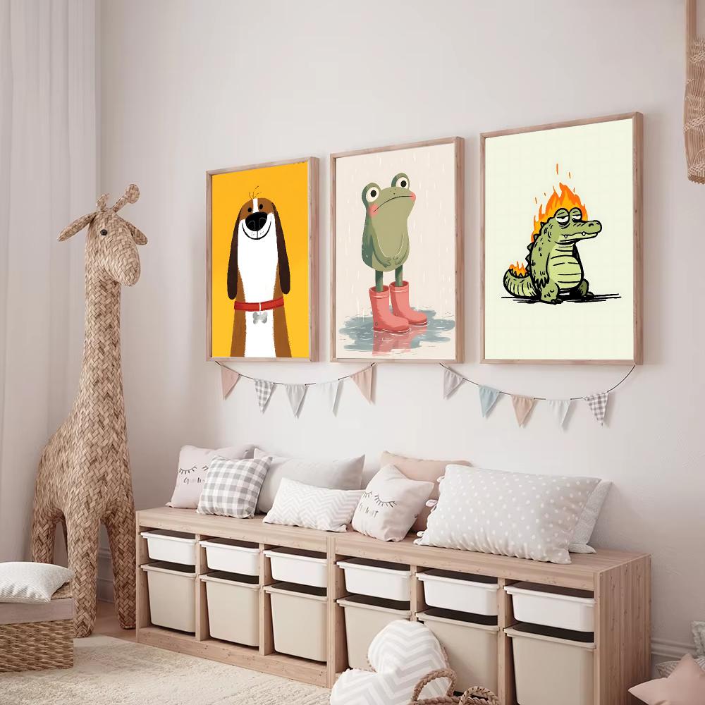 Sevimli Hayvan Karakter Tasarı - Interior Design With Wallpaper incelemesi ve fiyatı