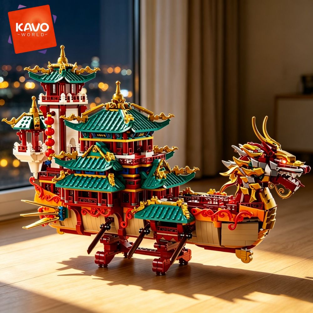 KAVOWORLD 2453 parça Ejderha T - Interior Design Lego incelemesi ve fiyatı