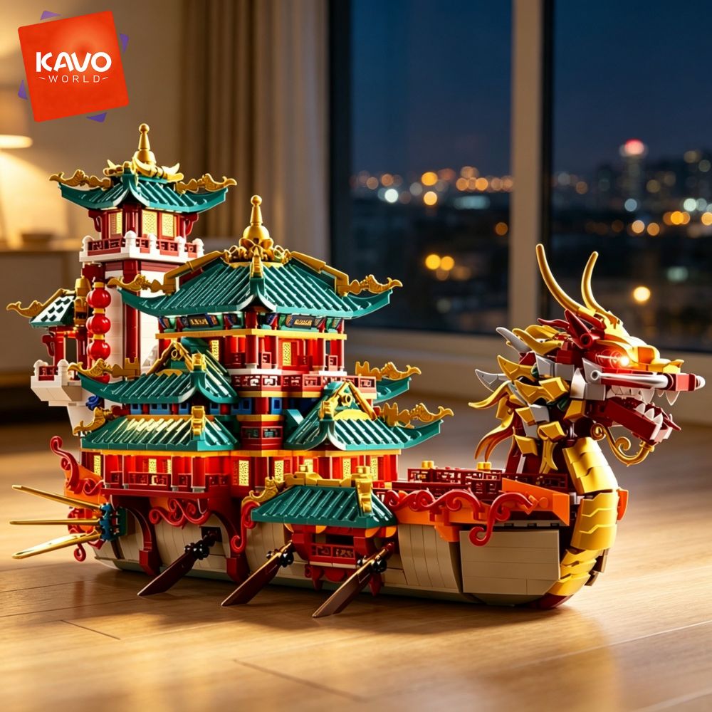 KAVOWORLD 2453 parça Ejderha T - Interior Design Lego incelemesi ve fiyatı