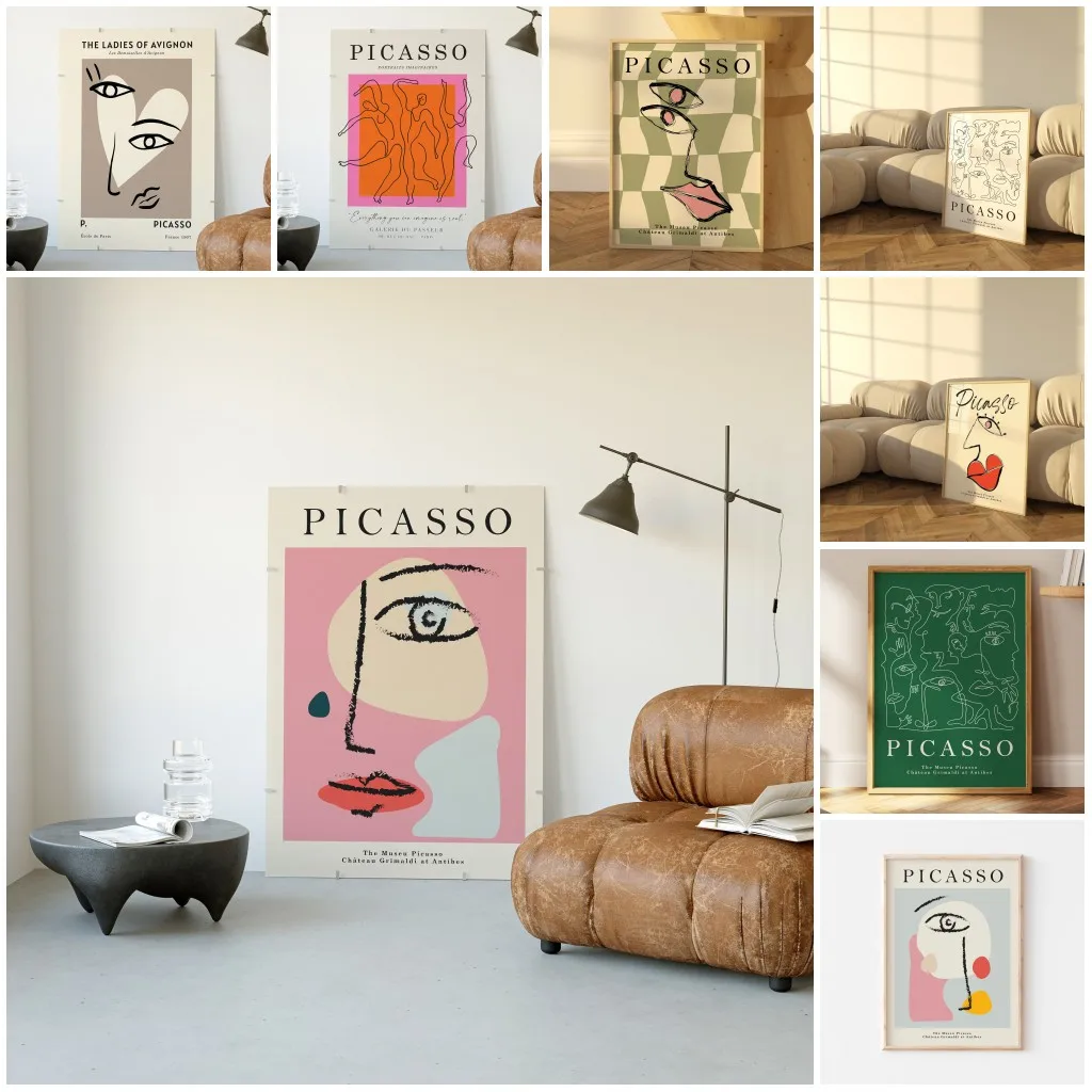 Picasso Sergi Duvar Sanat Bask - Interior Design Sketch incelemesi ve fiyatı