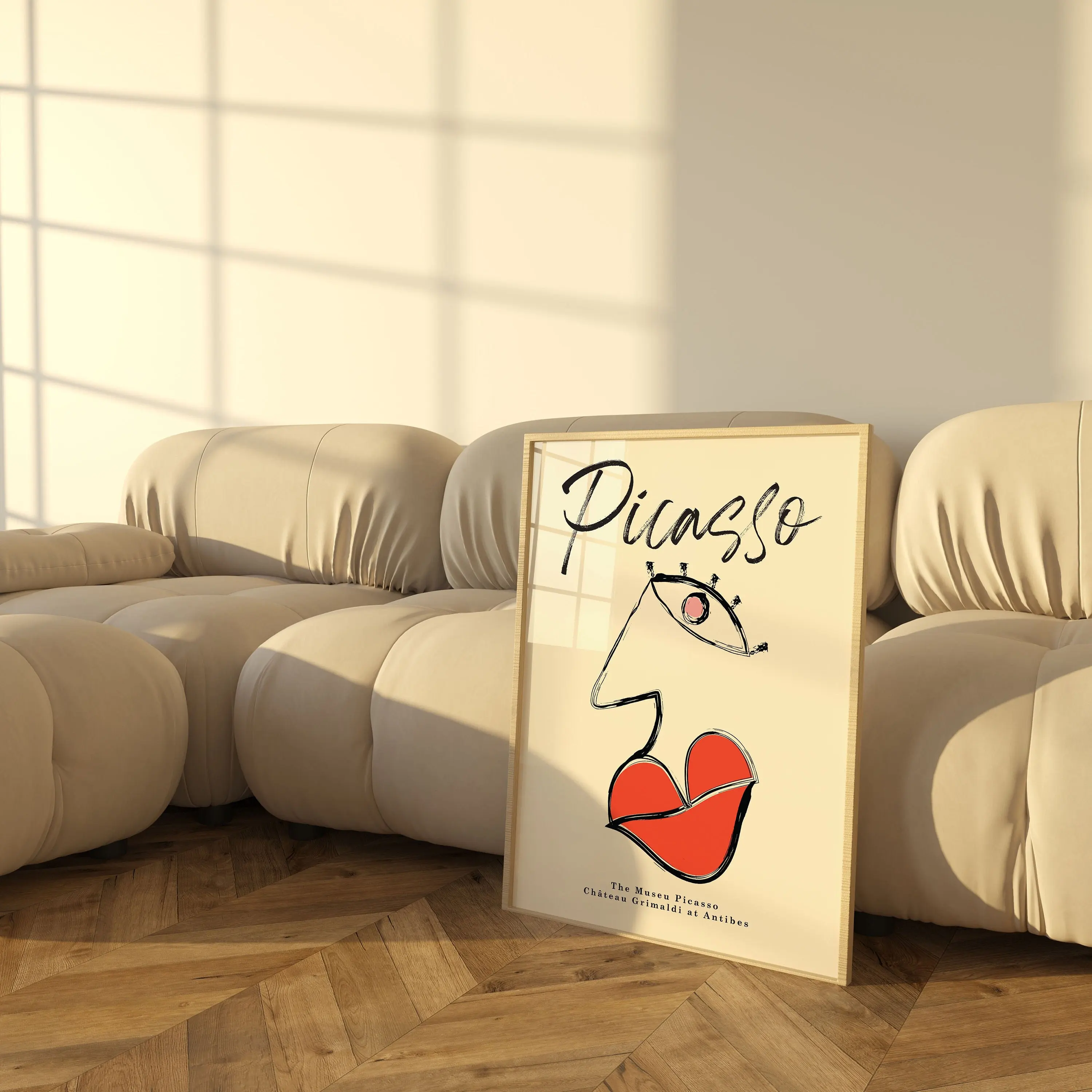Picasso Sergi Duvar Sanat Bask - Interior Design Sketch incelemesi ve fiyatı