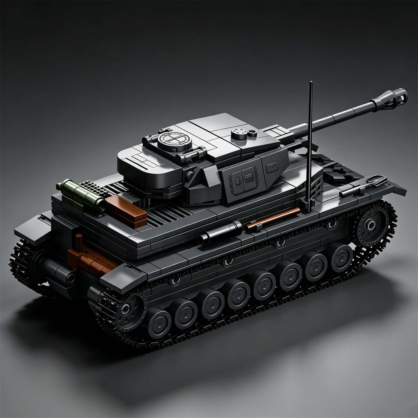 1:35 Ölçekli Tank No. 4 Tip G  - Interior Design Lego incelemesi ve fiyatı