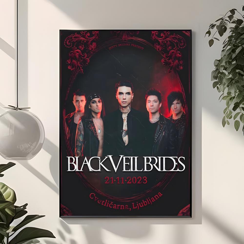 Rock grubu B-Black Veil Brides - Interior Design With Wallpaper incelemesi ve fiyatı